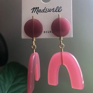 Never Worn Madewell Earrings-Sterling Silver Posts